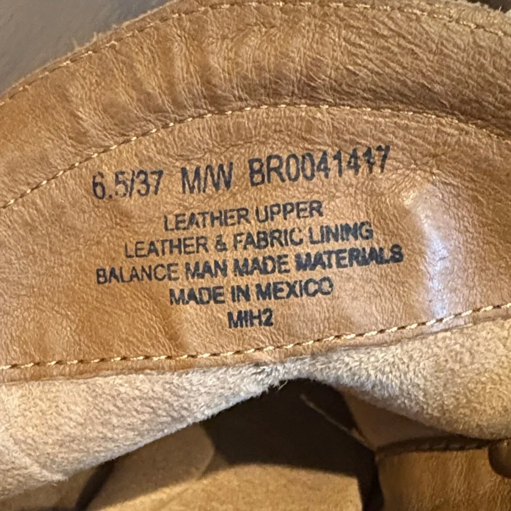 New.   Born Women's Brown Suede Ankle Booties with Side Zip
